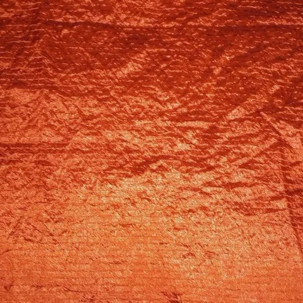 Red/Orange Iridescent Sheer Drape 252x60